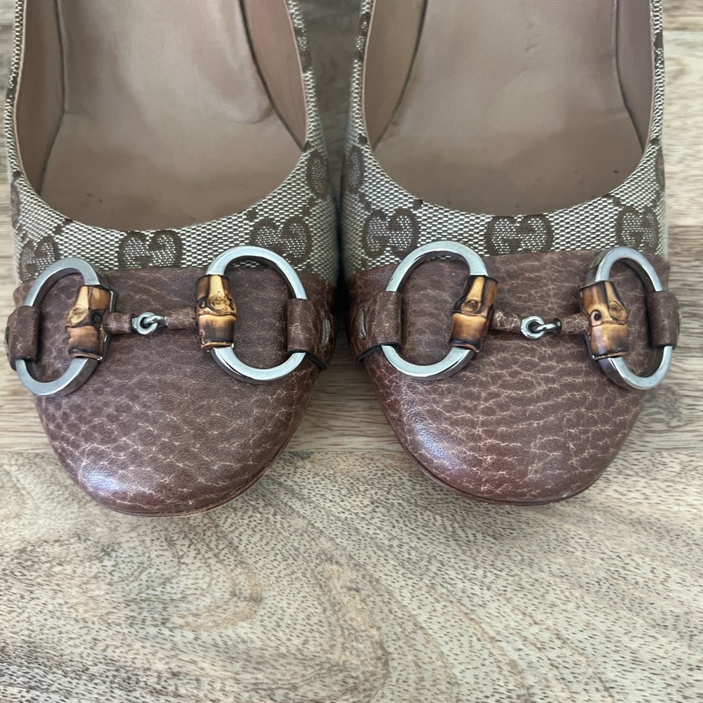 Gucci signature logo pumps - Picture 2 of 6
